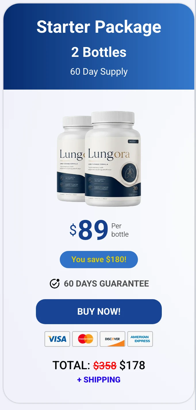 Lungora 2 bottles